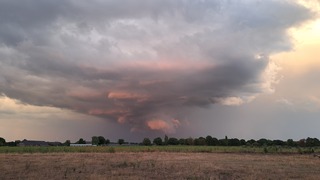 Onweer richting Venlo