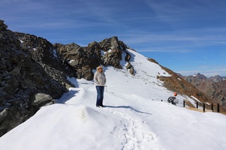 Prachtige zonnig weer op 3200 meter hoogte 