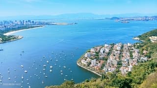 Winter weer in Rio de Janeiro 