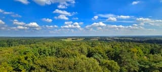 Moii uitzicht over het Bergerbos