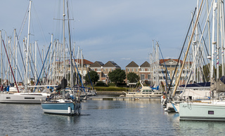 Zonnige dag met wat sluierbewolking