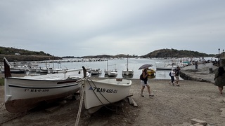 Buitje aan de Costa Brava