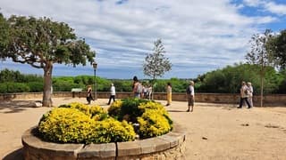 Zon en wolkenvelden in Spanje 