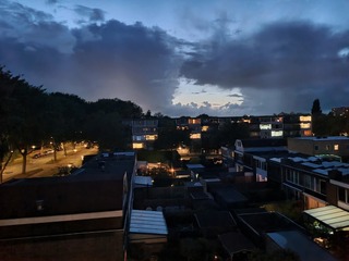 Avond lucht
