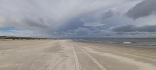 Dreigende lucht Ameland