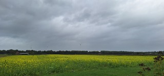 Donkere wolken