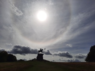 Mooie lucht bij Windsor Great Park