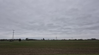 Bewolking en wind 