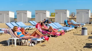 Prachtige zonovergoten nazomerdag