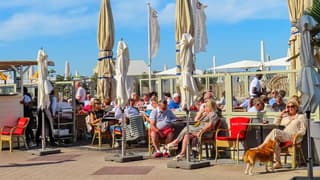 Heerlijk zonnig terrasweer