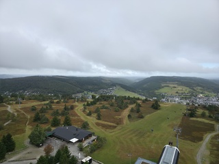 Veel bewolking in Willingen