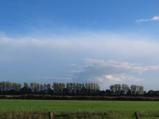 Wolkenband komt eraan.