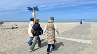 Dikke jassen strand