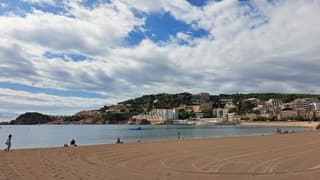 Zon, maar ook donkere wolken bij de Costa Brava 