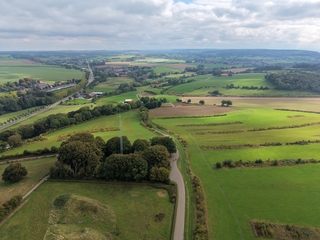 Zon en wolken in Limburg