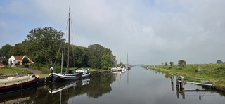 Opklaringen boven de provincie Groningen vanmiddag 
