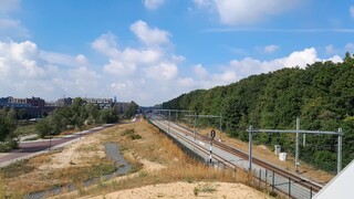 Nabij station Ede-Wageningen