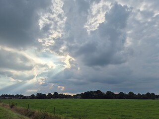 lucht boven peize