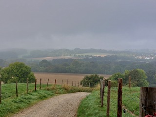 Laaghangende bewolking