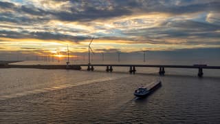 Zonsondergang Ketelbrug