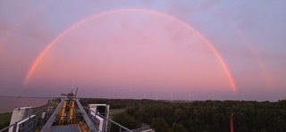 Ronde regenboog 