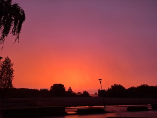 Bijzonder ochtendrood