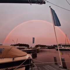 vanaf de steigers grou