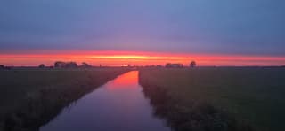 Zonsopkomst Bartlehiem 7.34u