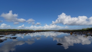 Het was vanmiddag genieten van de mooie wolkenluchten