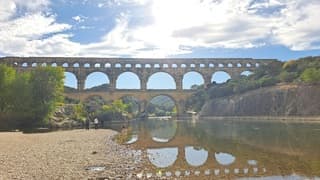 Zon en wolken in zuid Frankrijk 