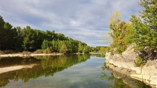 Zon en wolken in zuid Frankrijk 