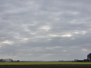 Bewolkt maar de zon komt eraan