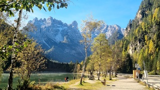 Alpen: Goldener Herbst