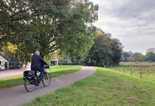 Nog redelijk fietsweer.