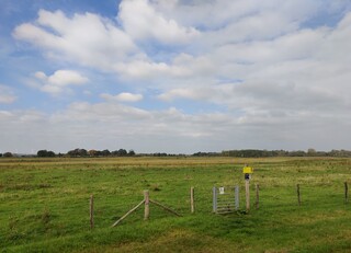 Wolken en af en toe zon.