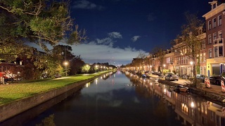 Vroege stilte in Amsterdam