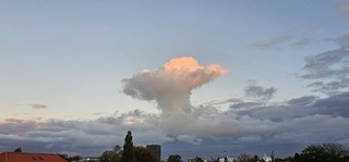 Opvallende wolk 