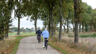 Overwegend bewolkt maar prima fietsweer