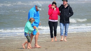 Blote benen strand