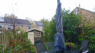 Regenachtig.