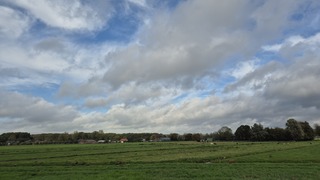 Ook blauw in de lucht