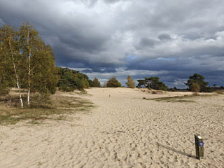 Genieten van een herfstwandeling 
