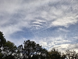 Einde middag nog even beetje zonnig / verandering in de lucht