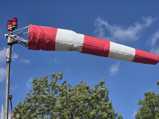 Voorspelling harde wind komende dagen