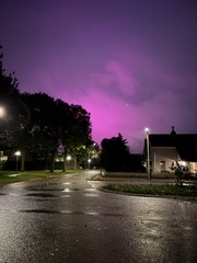 Roze lucht boven Arnhem 