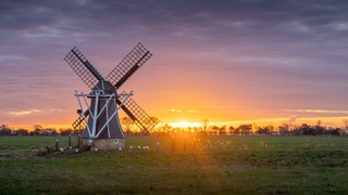 Mooie afsluiter van de dag. Stilte voor de storm?