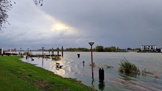 Een glimp van de zon 