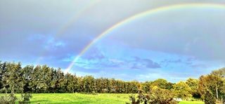 Dubbele regenboog