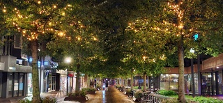 Regen en bewolking maar ook feestverlichting aan 