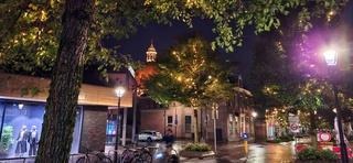 Regen en bewolking in Beverwijk vanmorgen vroeg 